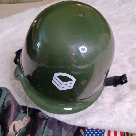 COOL ARMY HALLOWEEN COSTUME KIDS BOYS GIRLS MEDIUM - Picture 6 of 8